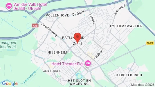 Winkels for rent i Zeist - Foto uit Google Street View
