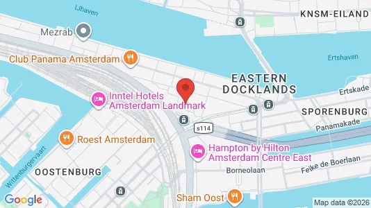 Kantorruimte for rent i Amsterdam Zeeburg - kort over placeringen