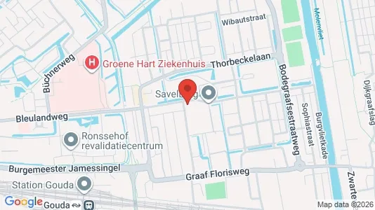 Bedrijfsruimtes for rent i Gouda - Foto uit Google Street View