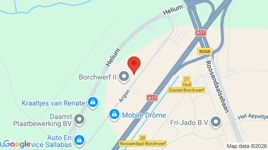 Bedrijfsruimtes for rent i Halderberge - Foto uit Google Street View