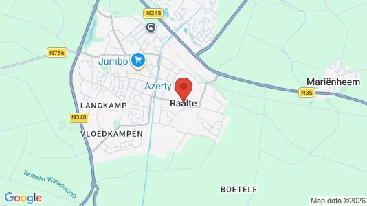 Winkels for rent i Raalte - Foto uit Google Street View