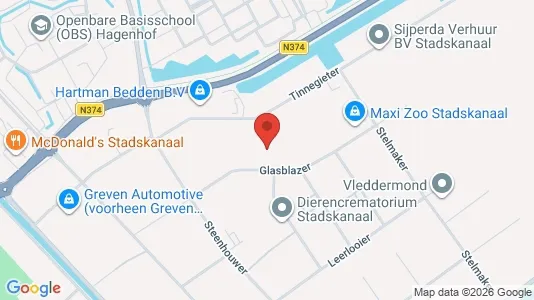 Bedrijfsruimtes for sale i Stadskanaal - Foto uit Google Street View