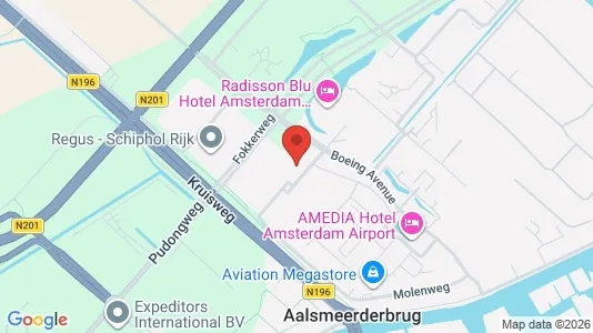 Kantorruimte for rent i Haarlemmermeer - kort over placeringen