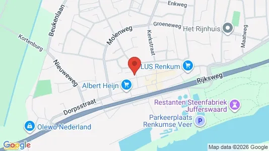 Kantorruimte for rent i Renkum - kort over placeringen