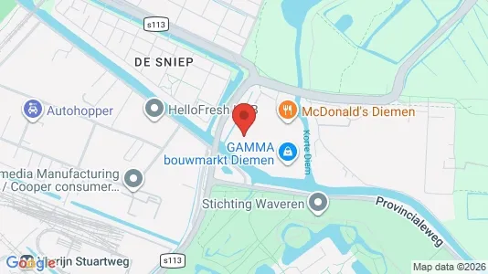 Bedrijfsruimtes for rent i Diemen - kort over placeringen