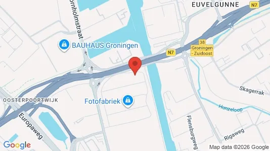 Bedrijfsruimtes for rent i Groningen - Foto uit Google Street View