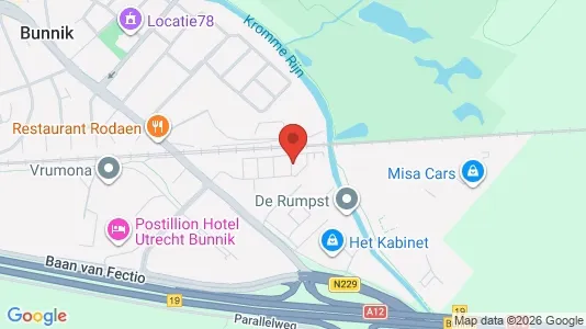 Bedrijfsruimtes for rent i Bunnik - Foto uit Google Street View