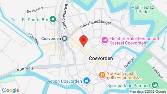 Bedrijfsruimtes for sale i Coevorden - kort over placeringen