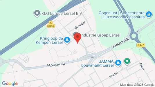 Bedrijfsruimtes for rent i Eersel - Foto uit Google Street View
