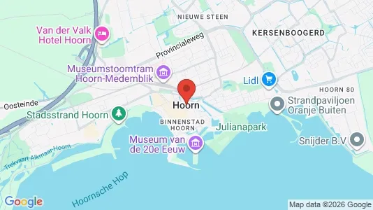 Winkels for sale i Hoorn - Foto uit Google Street View