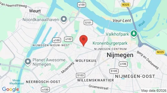 Winkels for rent i Nijmegen - Foto uit Google Street View