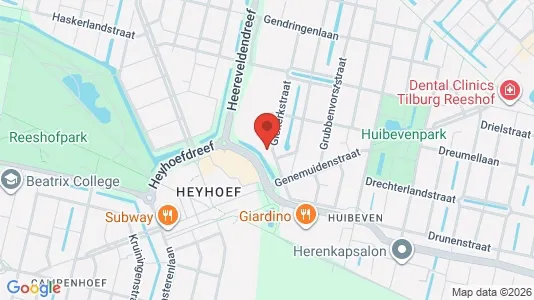 Grond for sale i Tilburg - kort over placeringen