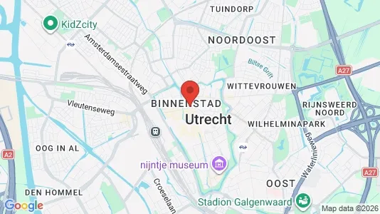 Winkels for sale i Utrecht Binnenstad - Foto uit Google Street View