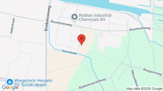 Bedrijfsruimtes for rent i Hengelo - kort over placeringen
