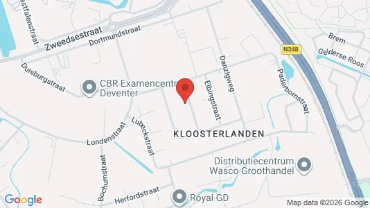 Kantorruimte for rent i Deventer - Foto uit Google Street View