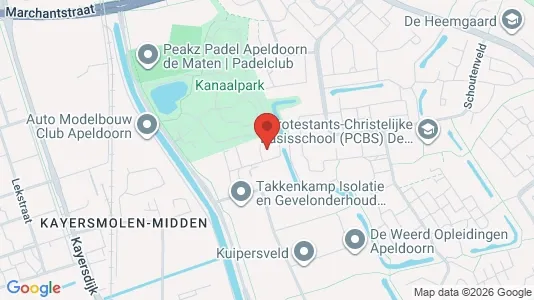 Kantorruimte for rent i Apeldoorn - kort over placeringen