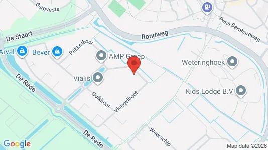 Kantorruimte for rent i Houten - kort over placeringen