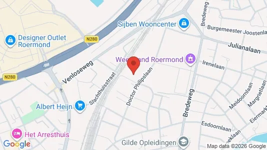 Bedrijfsruimtes for rent i Roermond - kort over placeringen