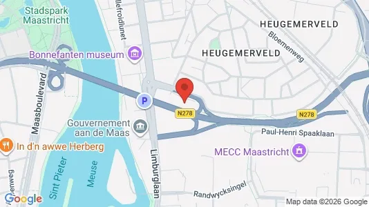 Bedrijfsruimtes for rent i Maastricht - kort over placeringen