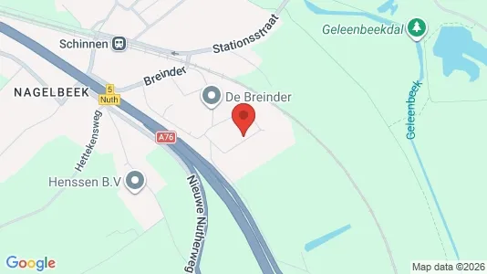 Bedrijfsruimtes for rent i Schinnen - kort over placeringen