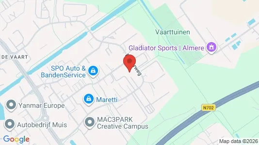 Bedrijfsruimtes for rent i Almere - Foto uit Google Street View