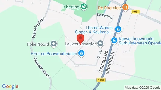 Bedrijfsruimtes for rent i Achtkarspelen - kort over placeringen