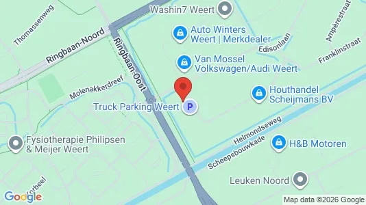 Bedrijfsruimtes for rent i Weert - kort over placeringen