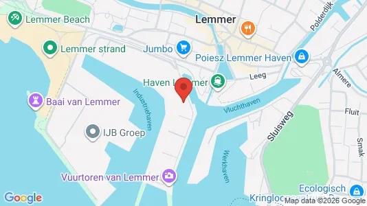 Kantorruimte for rent i De Fryske Marren - kort over placeringen