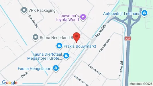 Bedrijfsruimtes for rent i Geertruidenberg - kort over placeringen