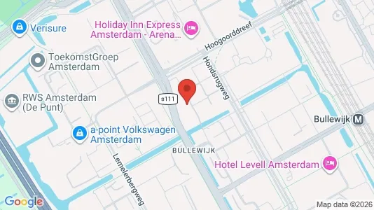 Kantorruimte for rent i Amsterdam-Zuidoost - kort over placeringen