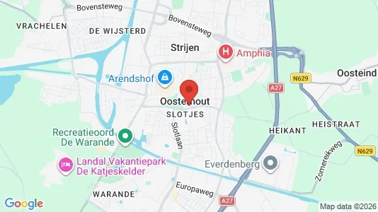 Kantorruimte for rent i Oosterhout - Foto uit Google Street View