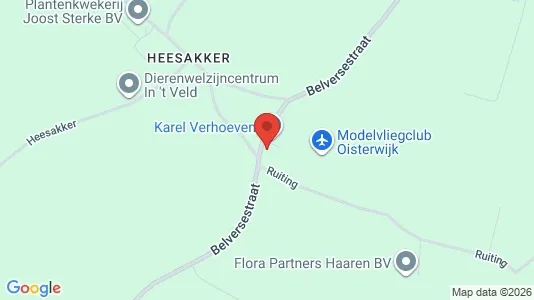 Bedrijfsruimtes for rent i Haaren - Foto uit Google Street View
