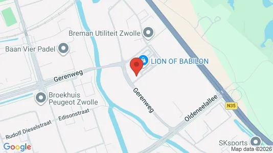Bedrijfsruimtes for rent i Zwolle - Foto uit Google Street View