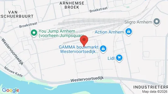 Bedrijfsruimtes for rent i Arnhem - Foto uit Google Street View