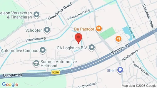 Kantorruimte for rent i Helmond - Foto uit Google Street View