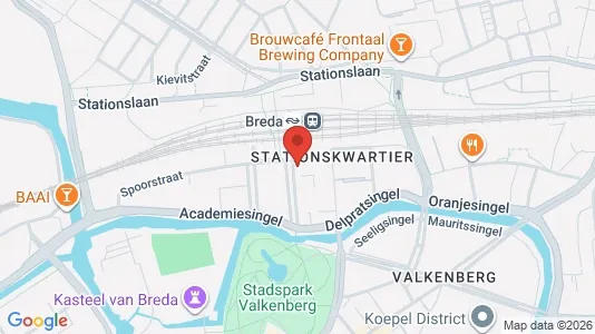 Kantorruimte for rent i Breda - Foto uit Google Street View