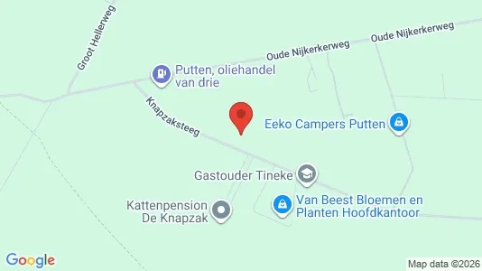 Producties for rent i Putten - kort over placeringen