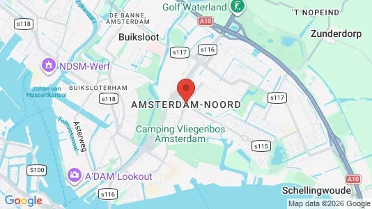 Bedrijfsruimtes for rent i Amsterdam Noord - Foto uit Google Street View