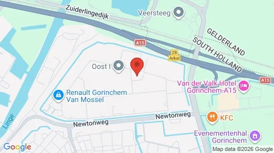 Bedrijfsruimtes for rent i Gorinchem - Foto uit Google Street View