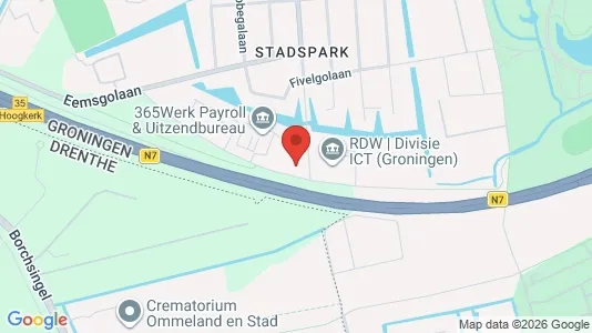 Kantorruimte for rent i Groningen - Foto uit Google Street View