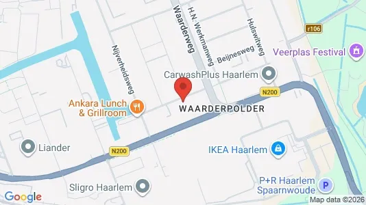 Bedrijfsruimtes for rent i Haarlem - kort over placeringen