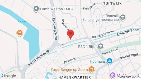 Kantorruimte for rent i Bergen op Zoom - kort over placeringen