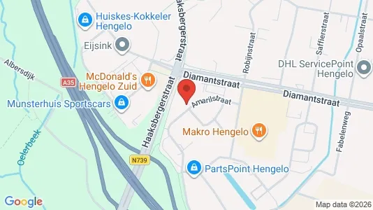 Kantorruimte for rent i Hengelo - Foto uit Google Street View