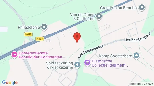 Bedrijfsruimtes for rent i Soest - kort over placeringen