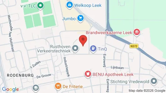 Bedrijfsruimtes for rent i Leek - Foto uit Google Street View
