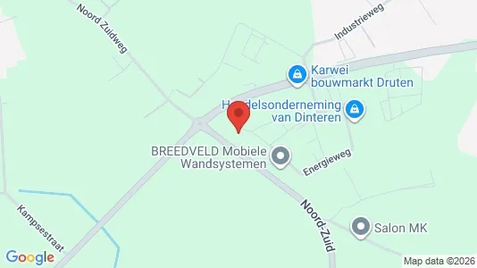 Bedrijfsruimtes for rent i Druten - Foto uit Google Street View