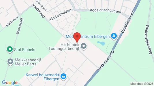 Bedrijfsruimtes for rent i Berkelland - kort over placeringen