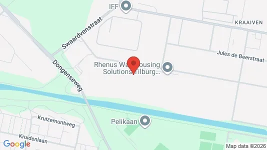Bedrijfsruimtes for rent i Tilburg - kort over placeringen