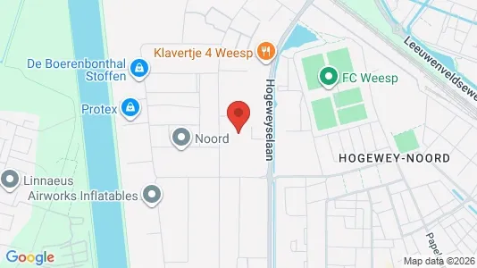 Bedrijfsruimtes for rent i Weesp - kort over placeringen