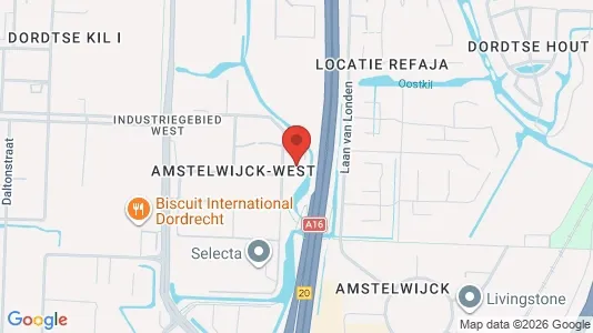 Bedrijfsruimtes for rent i Dordrecht - kort over placeringen